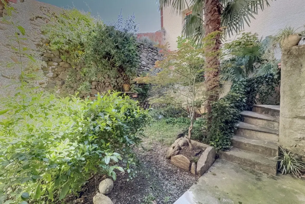 Maison de village à Céret avec garage, terrasse et potentiel de rénovation 