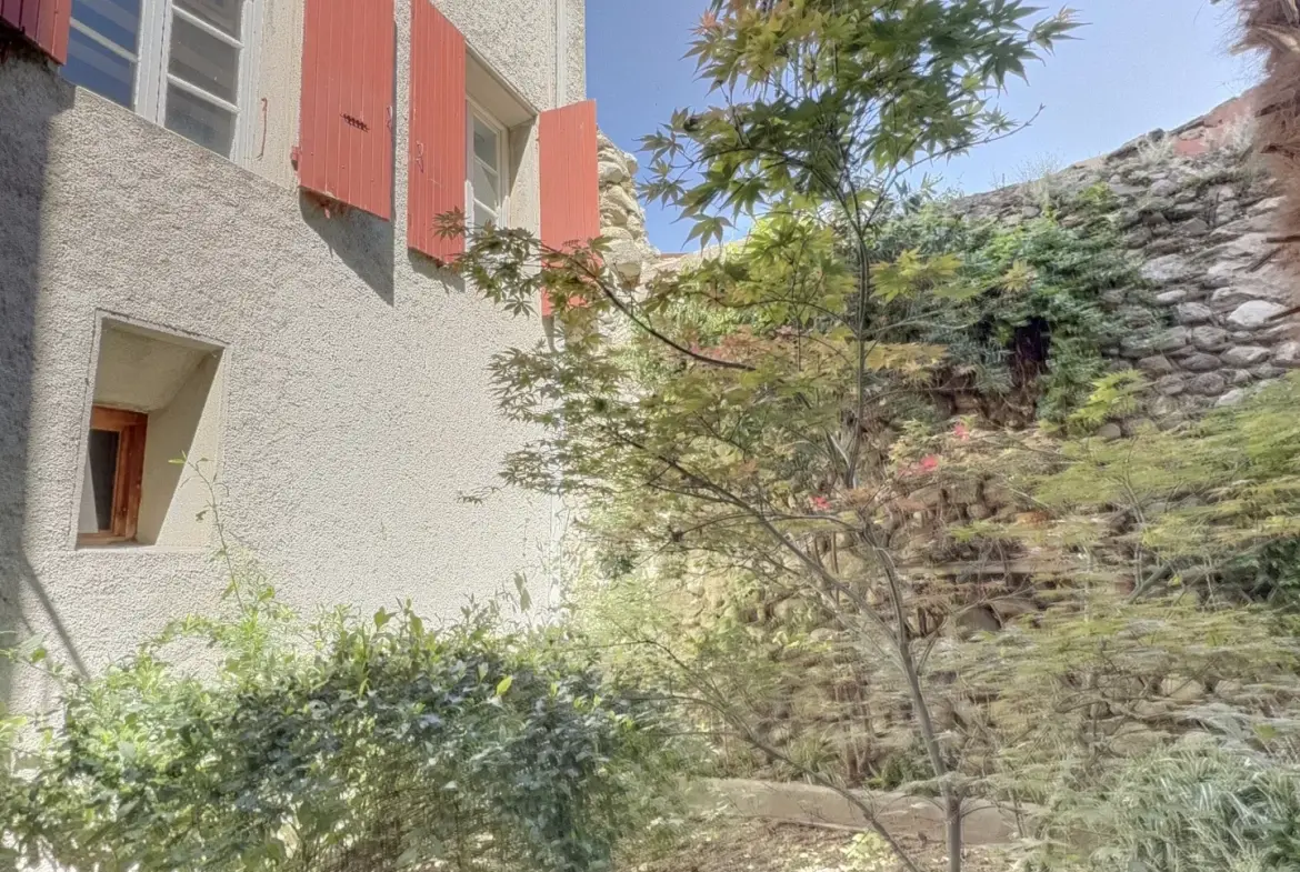 Maison de village à Céret avec garage, terrasse et potentiel de rénovation 