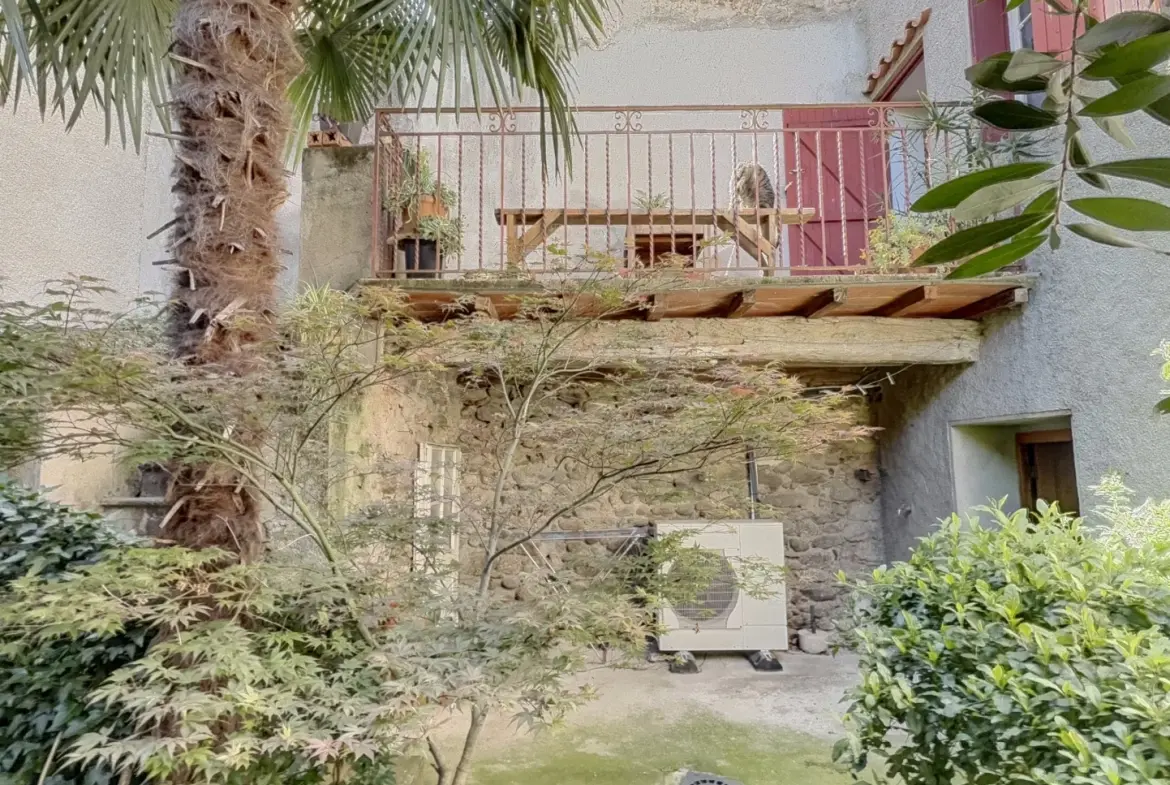 Maison de village à Céret avec garage, terrasse et potentiel de rénovation 