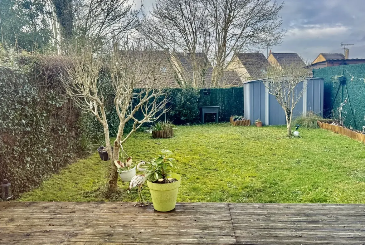 Belle maison de 100 m² avec jardin à Mantes la Ville – Proche A13 et écoles 