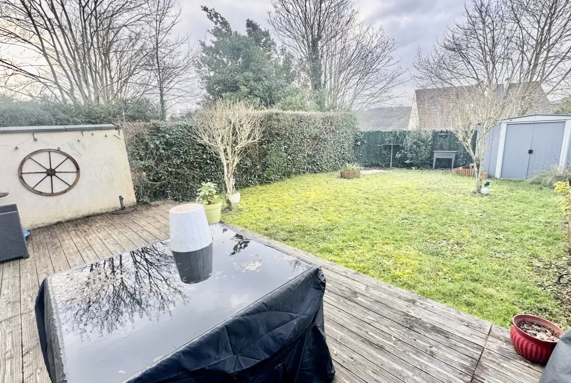 Belle maison de 100 m² avec jardin à Mantes la Ville – Proche A13 et écoles 