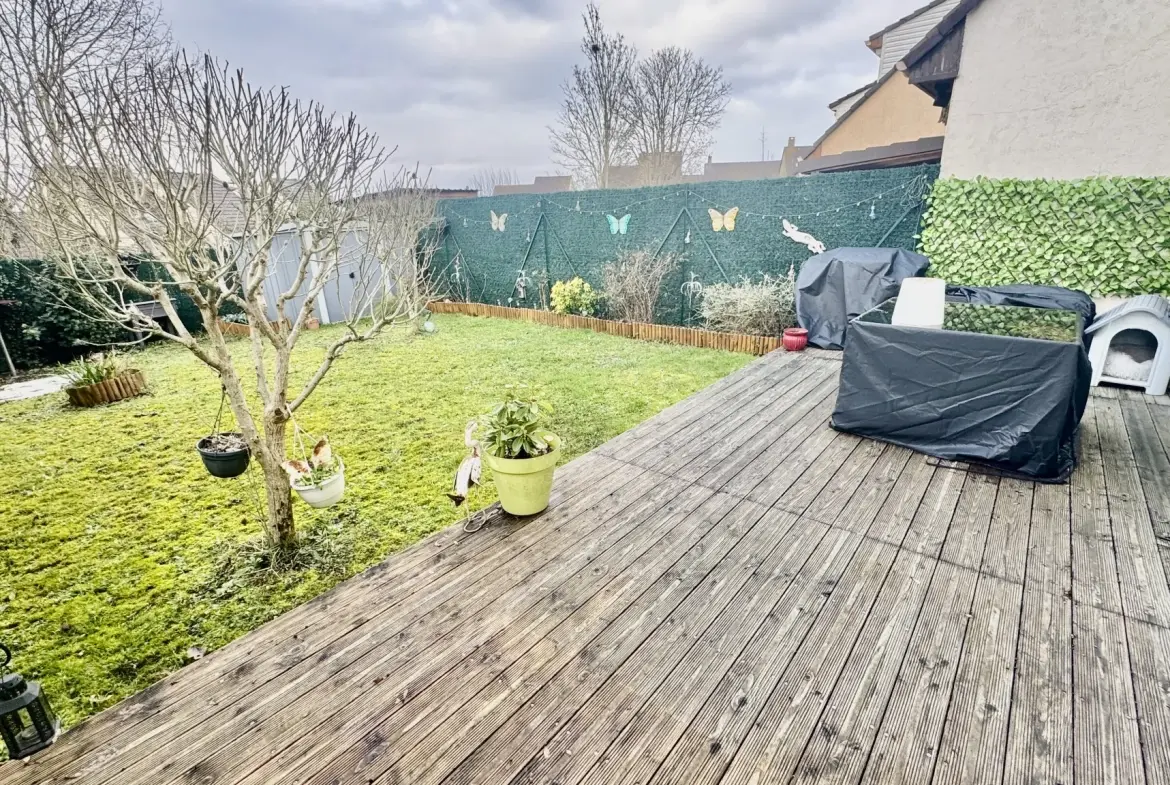 Belle maison de 100 m² avec jardin à Mantes la Ville – Proche A13 et écoles 