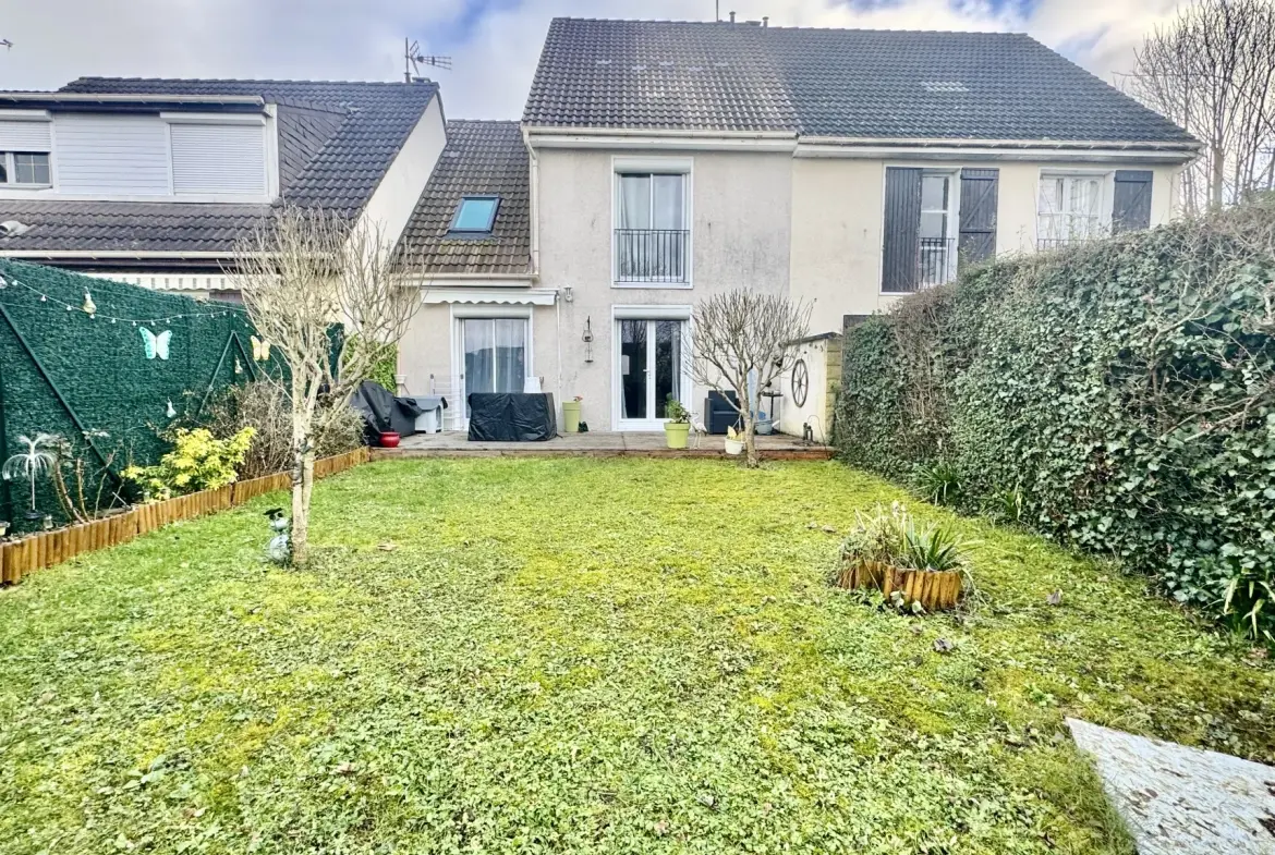 Belle maison de 100 m² avec jardin à Mantes la Ville – Proche A13 et écoles 
