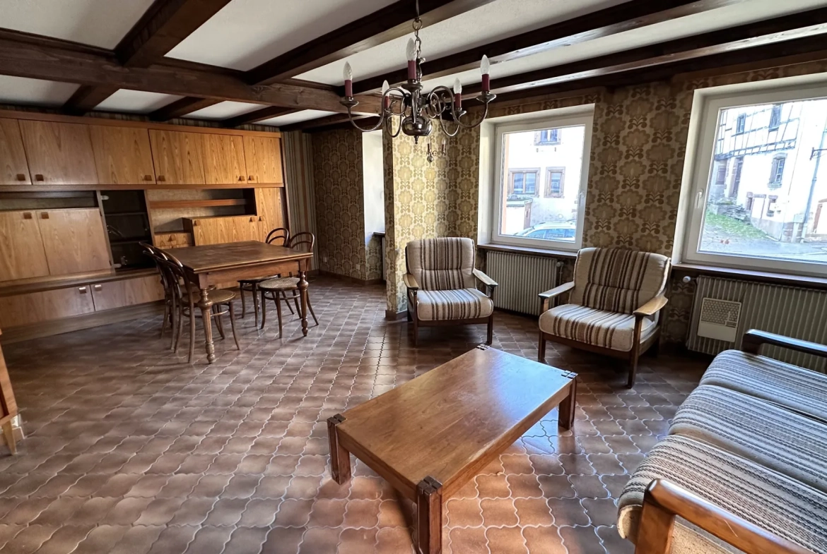Maison de 190 m² avec grand potentiel à Neuwiller Les Saverne 