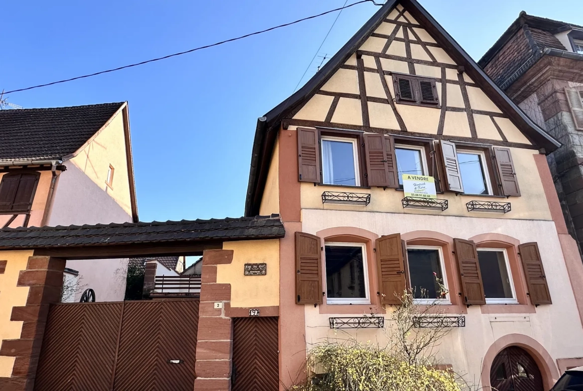 Maison de 190 m² avec grand potentiel à Neuwiller Les Saverne 