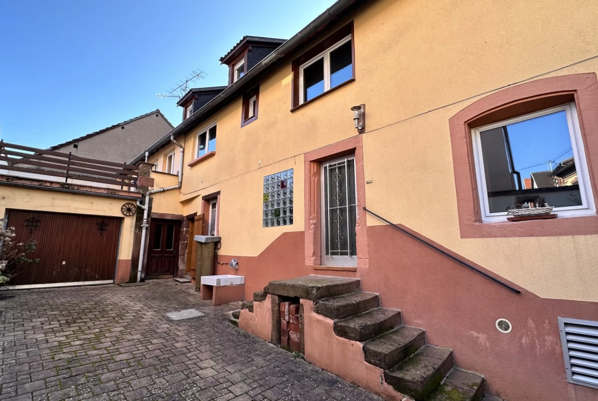 Maison de 190 m² avec grand potentiel à Neuwiller Les Saverne 