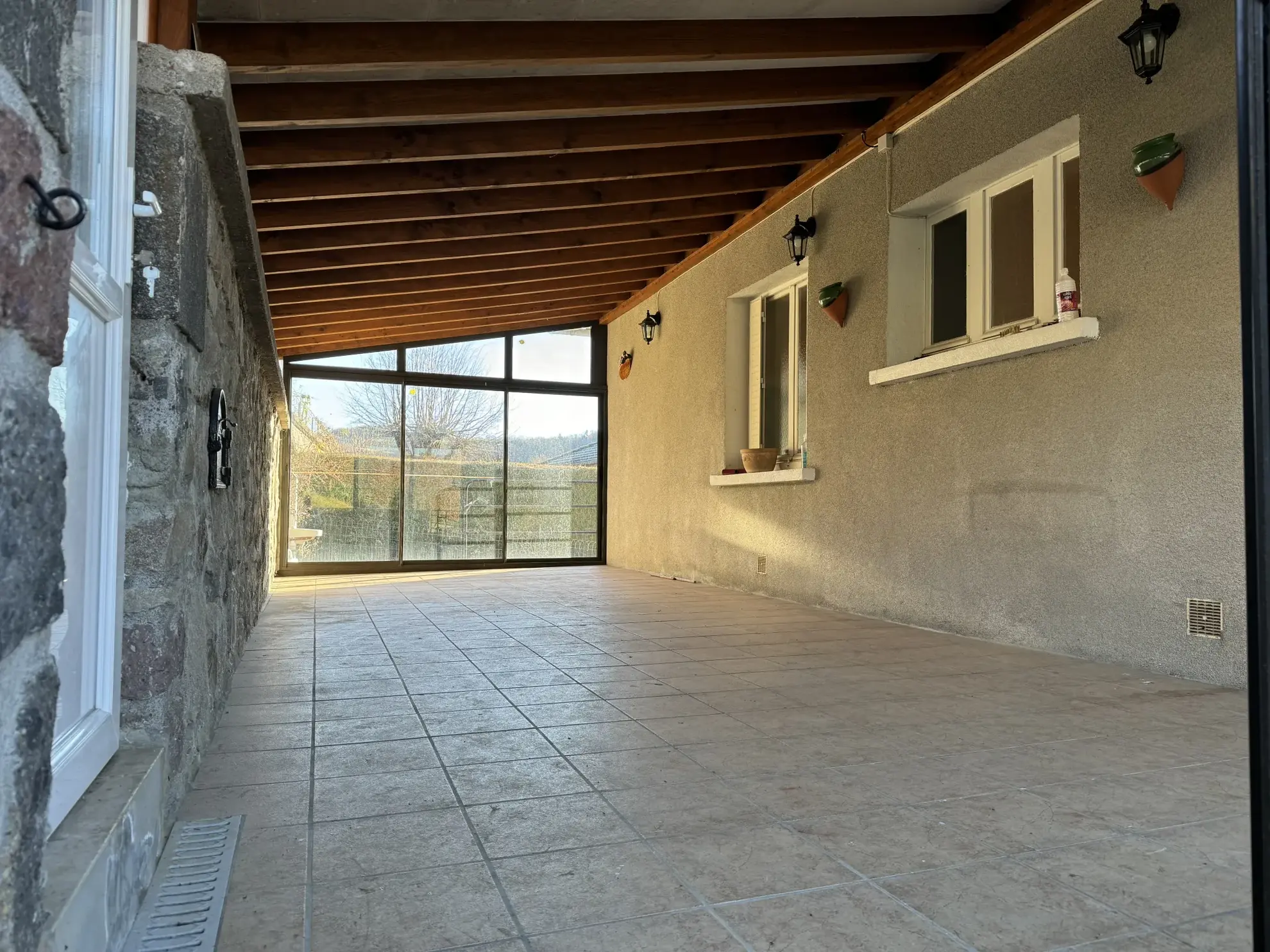 Achat maison à Marmanhac - 127 m² avec véranda, terrasse sud 