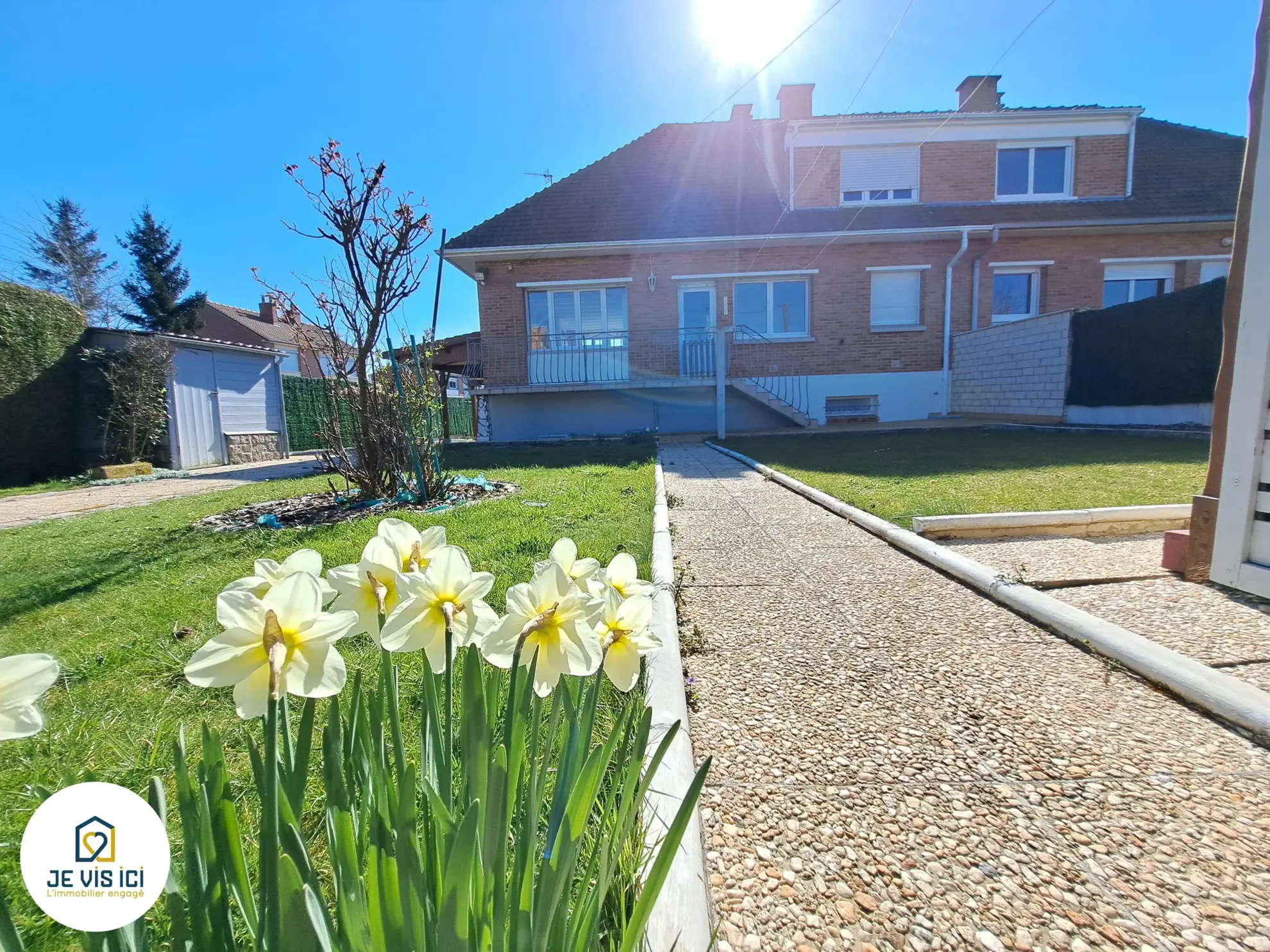 Maison familiale à La Bassée avec sous-sol et potentiel d'aménagement 