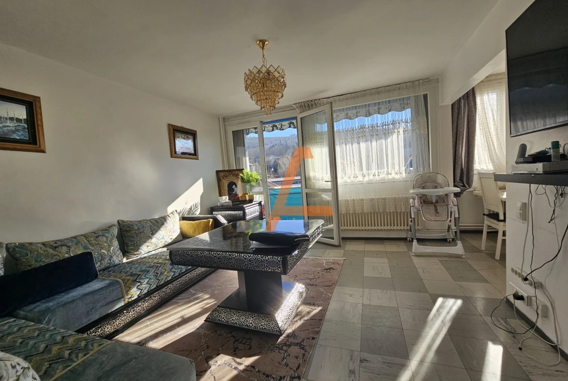 Appartement F4 lumineux de 72 m² à Bellevue avec garage et ascenseur 