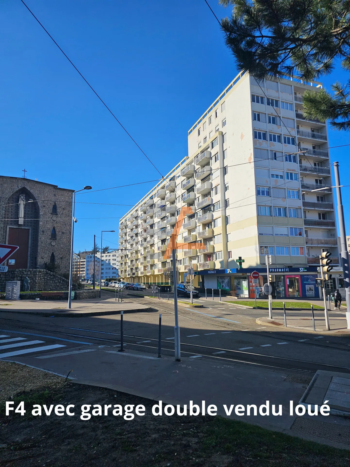 Appartement F4 lumineux de 72 m² à Bellevue avec garage et ascenseur 
