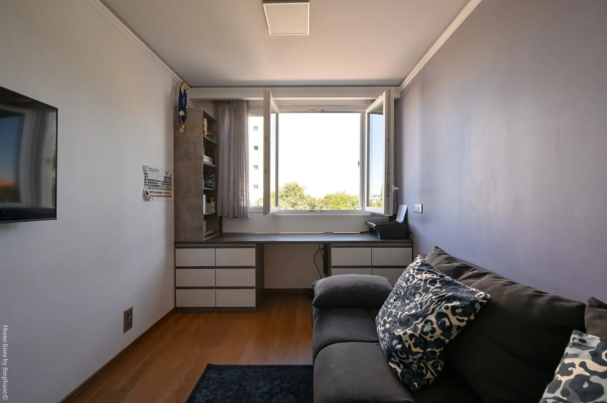 Appartement familial de 92m² à Saint Tronc, résidence sécurisée avec parking à Marseille 