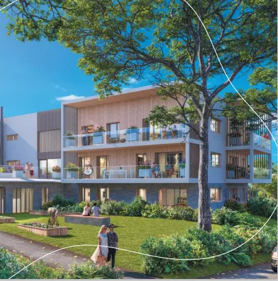 Appartement 2 pièces avec balcon, cave et parking à Thionville - livraison 2026 