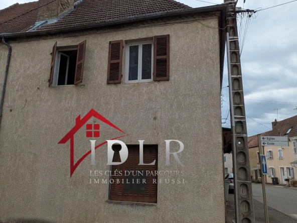 Immeuble de 190m² à rénover au centre-ville avec jardin à Chaussin 
