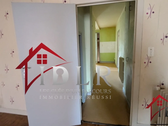 Immeuble de 190m² à rénover au centre-ville avec jardin à Chaussin 