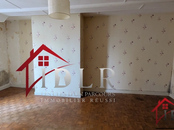 Immeuble de 190m² à rénover au centre-ville avec jardin à Chaussin 
