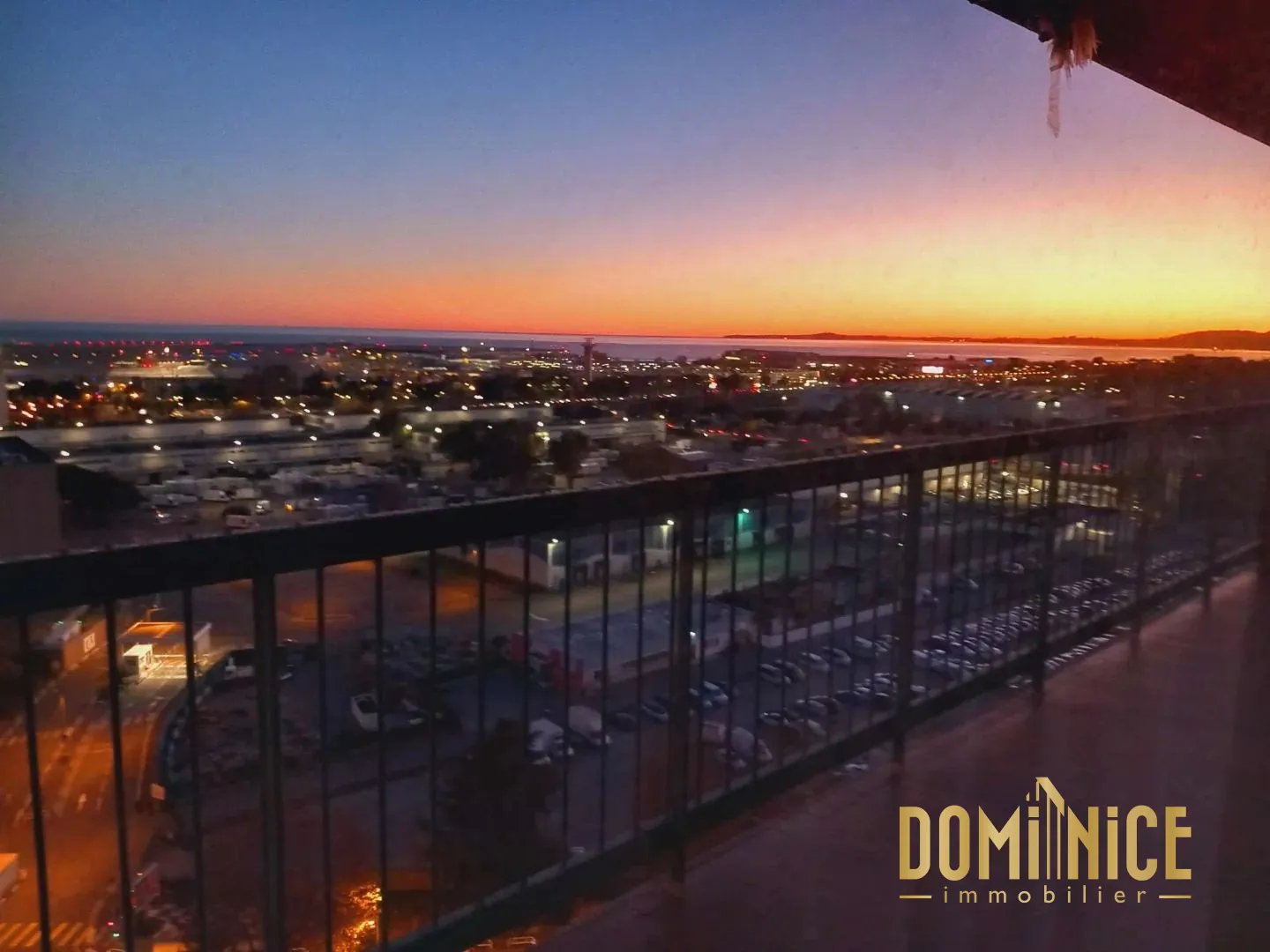 Appartement T4 avec vue panoramique à Nice Saint Augustin, récent et sécurisé 