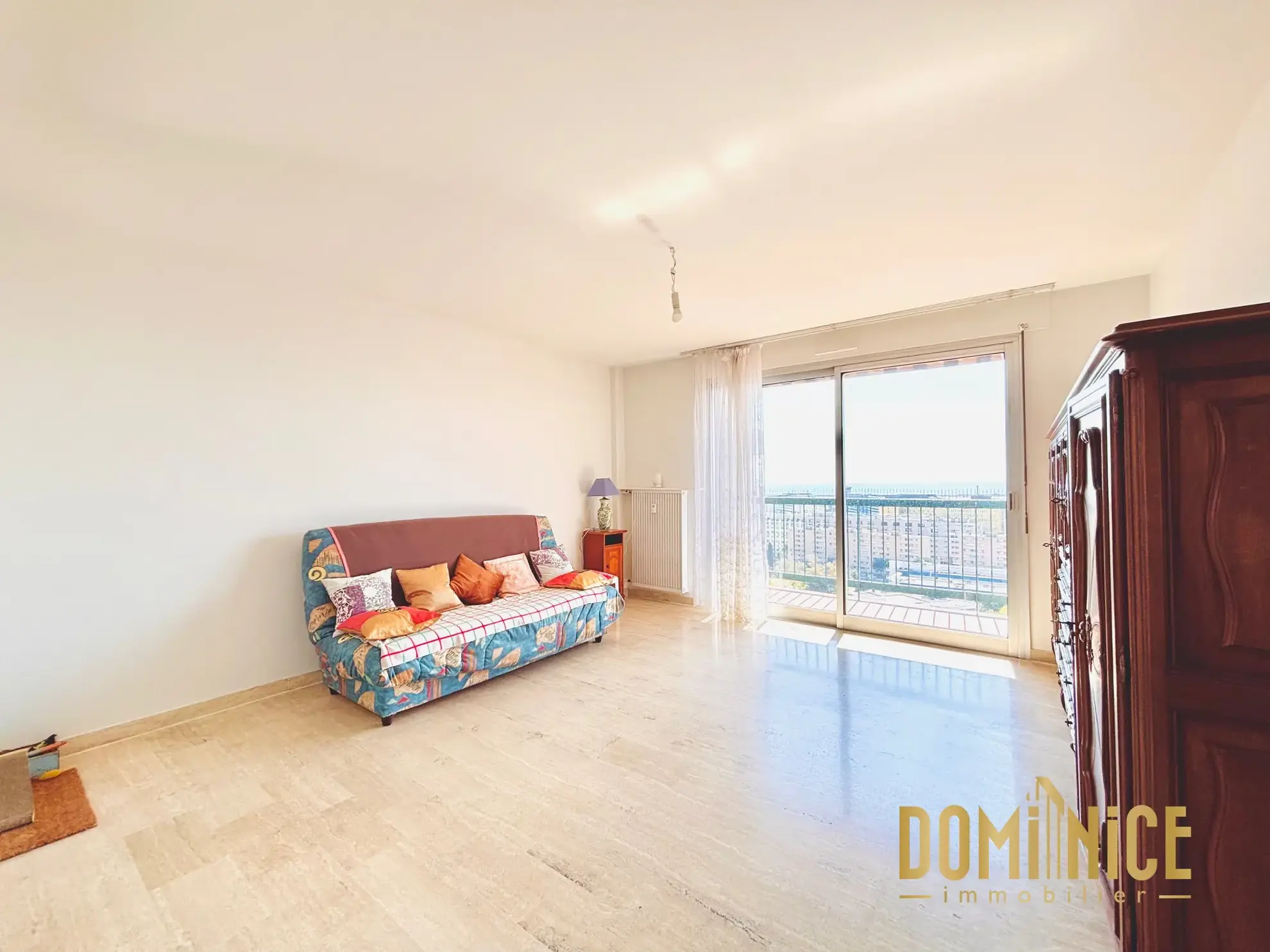 Appartement T4 avec vue panoramique à Nice Saint Augustin, récent et sécurisé 
