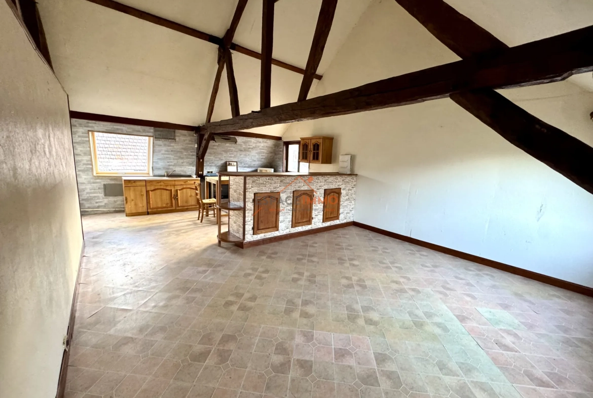 A Vendre Longère Traditionnelle à Wallers avec Grand Terrain et Garage - Charmant et Authentique 