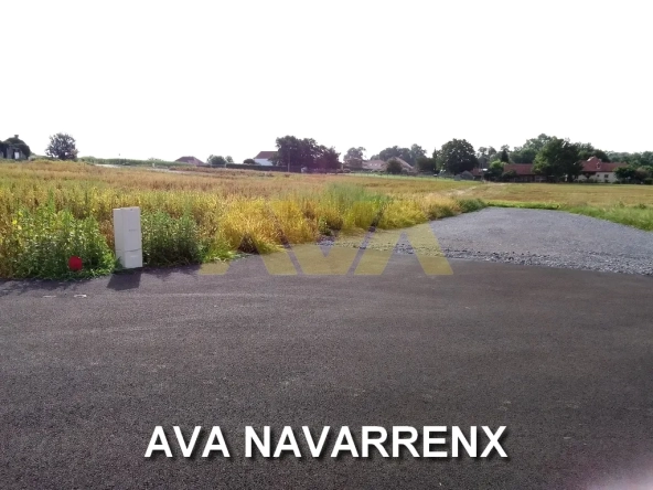 Terrain à bâtir viabilisé de 1098 m² près de Navarrenx - Opportunité à saisir