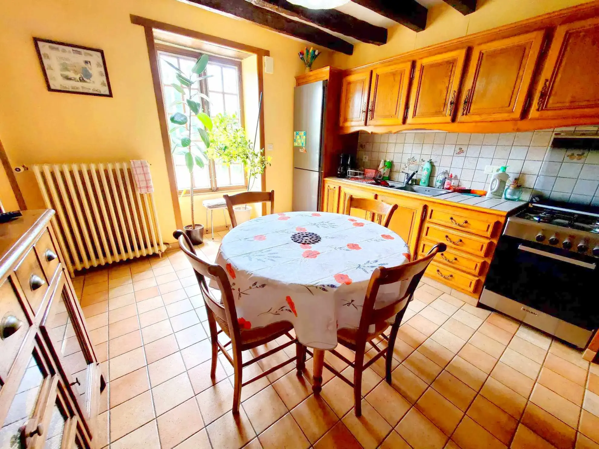 Longère de 166 m2 à vendre proche d'Alençon avec garage et terrasse 