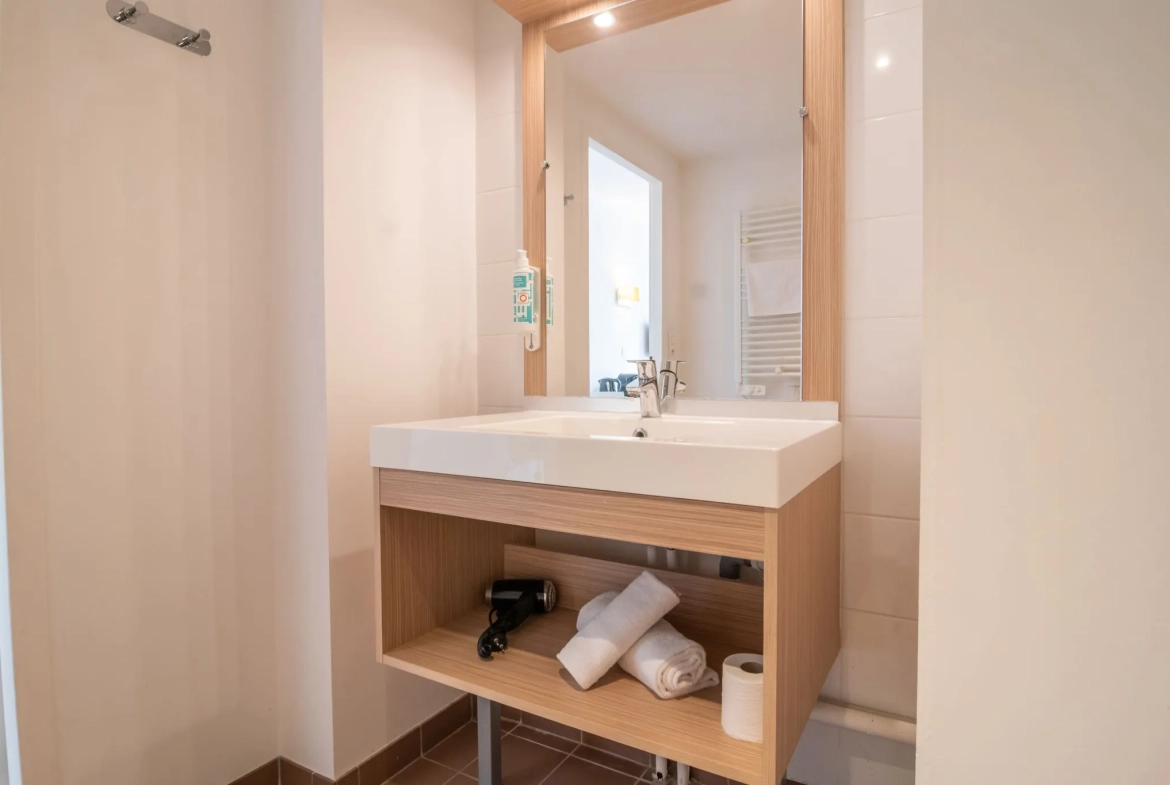 Studio en résidence de tourisme 3 étoiles au Havre - Investissement rentable LMNP 