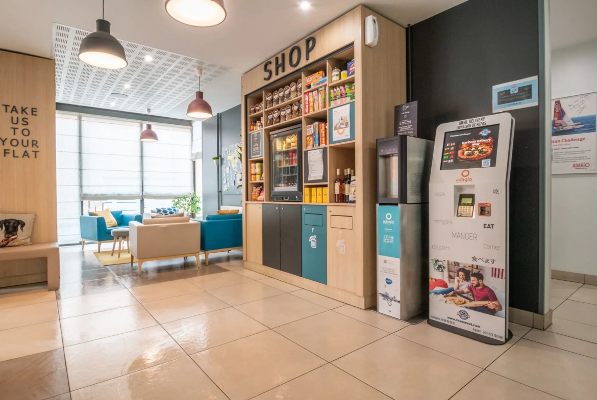Studio en résidence de tourisme 3 étoiles au Havre - Investissement rentable LMNP 