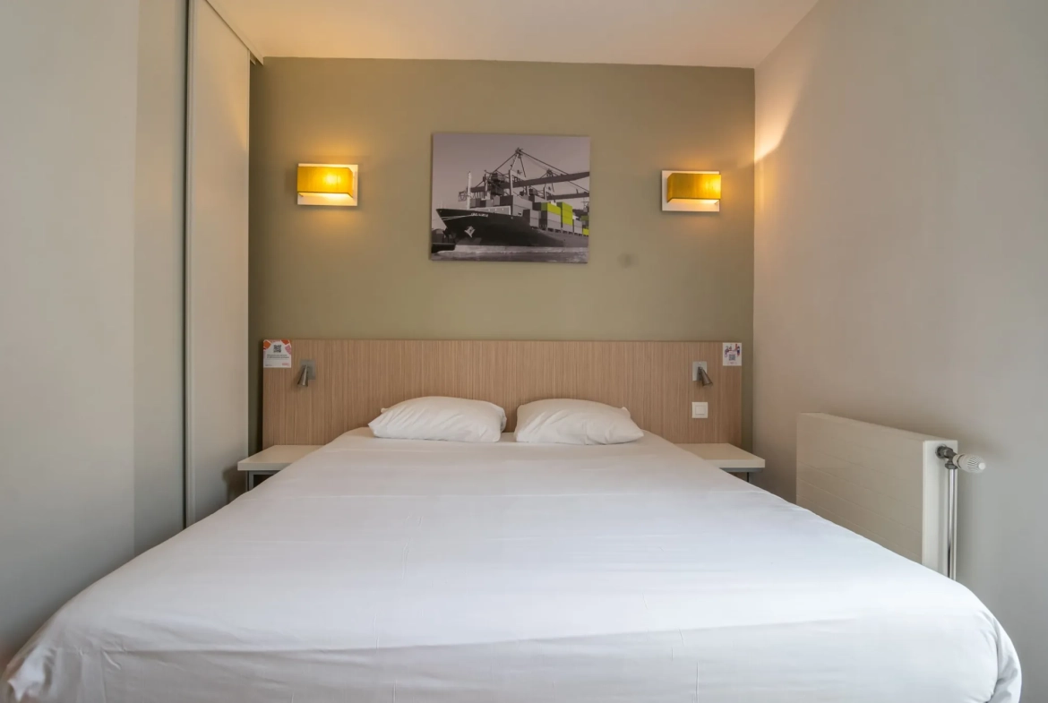 Studio en résidence de tourisme 3 étoiles au Havre - Investissement rentable LMNP 