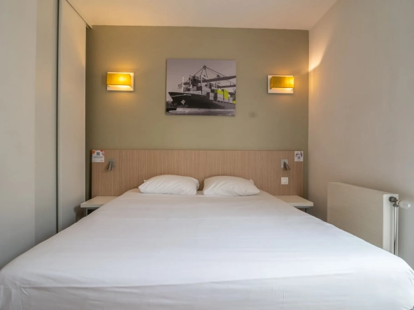 Studio en résidence de tourisme 3 étoiles au Havre - Investissement rentable LMNP