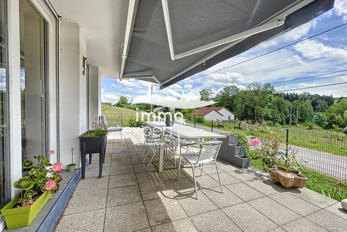 Maison indépendante avec sous-sol, garage et terrasse à proximité d'Épinal 