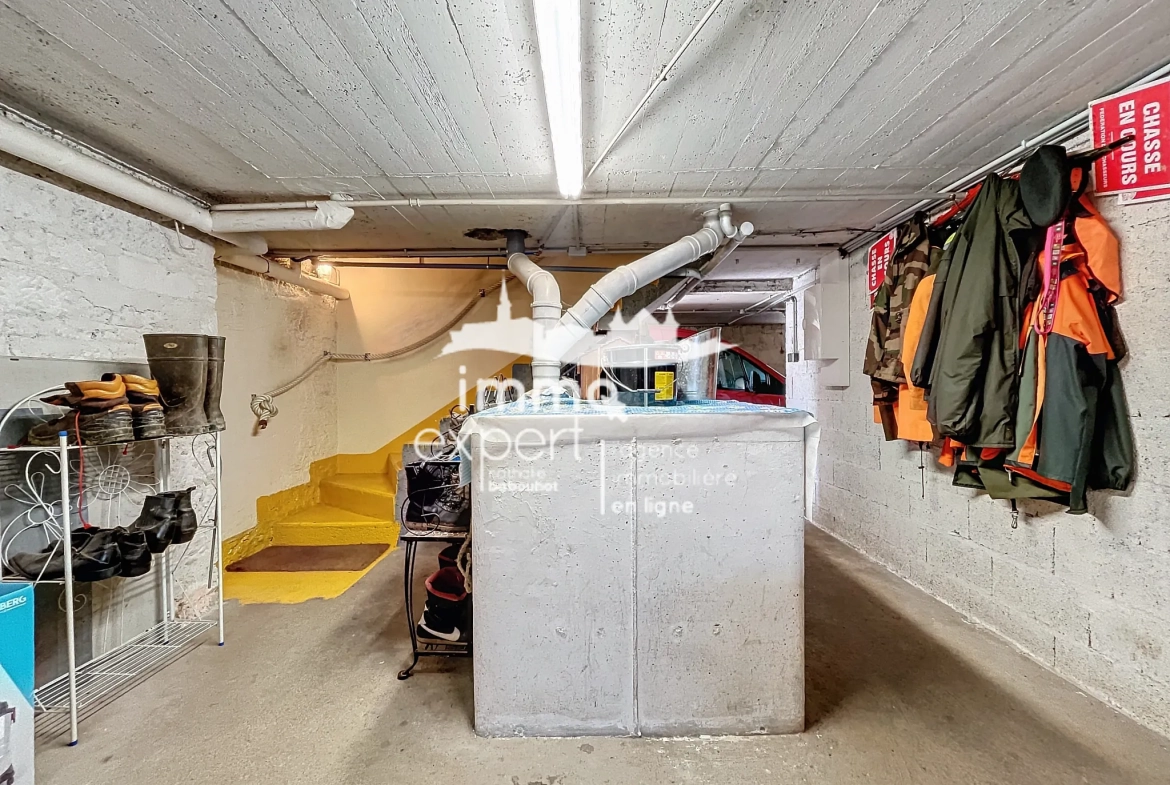 Maison indépendante avec sous-sol, garage et terrasse à proximité d'Épinal 