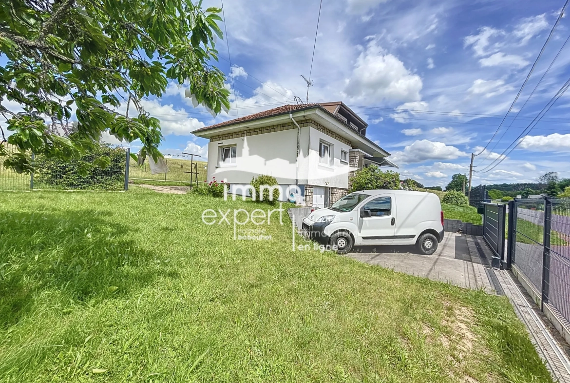 Maison indépendante avec sous-sol, garage et terrasse à proximité d'Épinal 