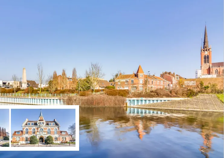 Appartement 3 pièces à Quesnoy-sur-Deûle avec balcon, parking, livraison 2025 