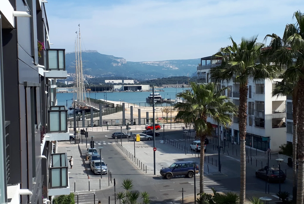 Studio de 35m² avec vue mer à La Seyne-sur-Mer – Idéal investisseur ou premier achat 