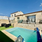 Villa moderne de plain-pied avec piscine à St Thibery - 75 m²