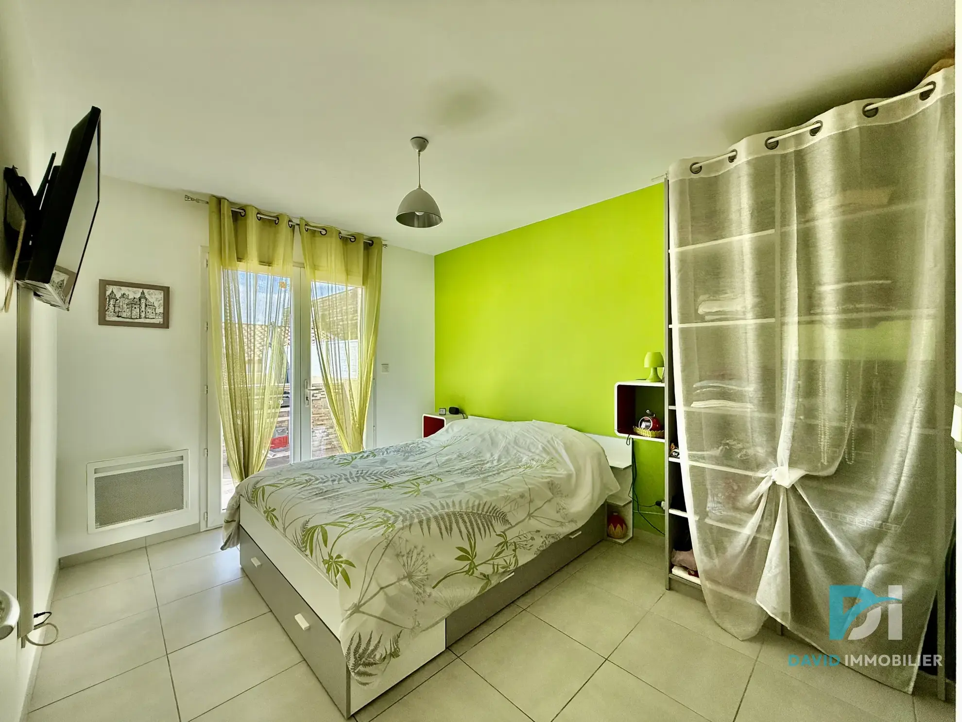 Villa moderne de plain-pied avec piscine à St Thibery - 75 m² 