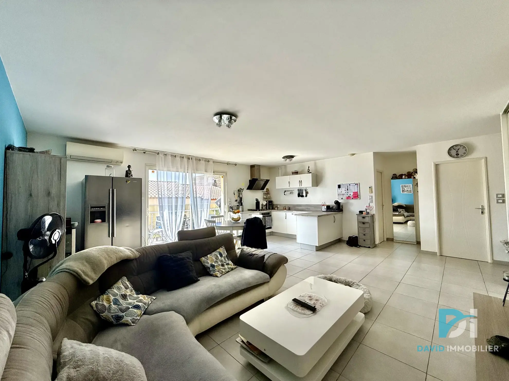 Villa moderne de plain-pied avec piscine à St Thibery - 75 m² 