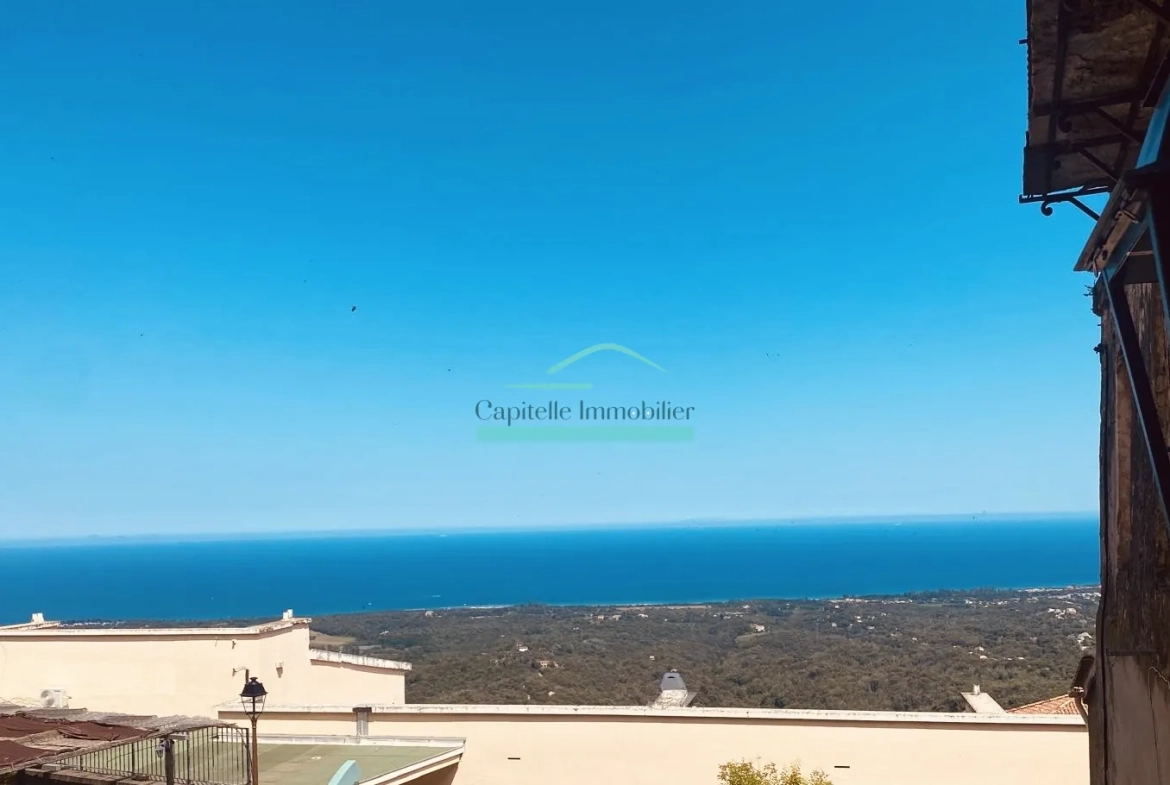 Appartement T3 lumineux avec vue mer à Cervione en Haute Corse 