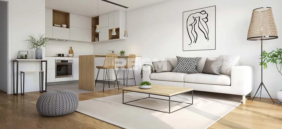 Appartement 2 pièces neuf à Romainville avec résidence sécurisée et livraison en 2025 