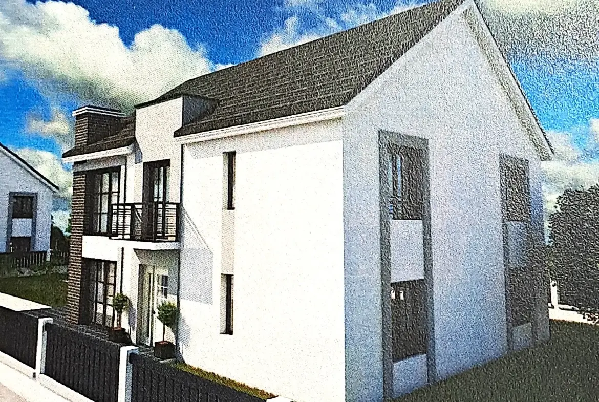 Terrain constructible à Gellainville de 750 m² avec permis de construire accepté 