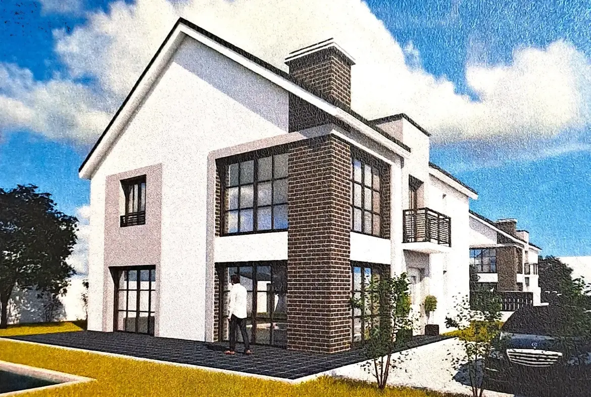 Terrain constructible à Gellainville de 750 m² avec permis de construire accepté 