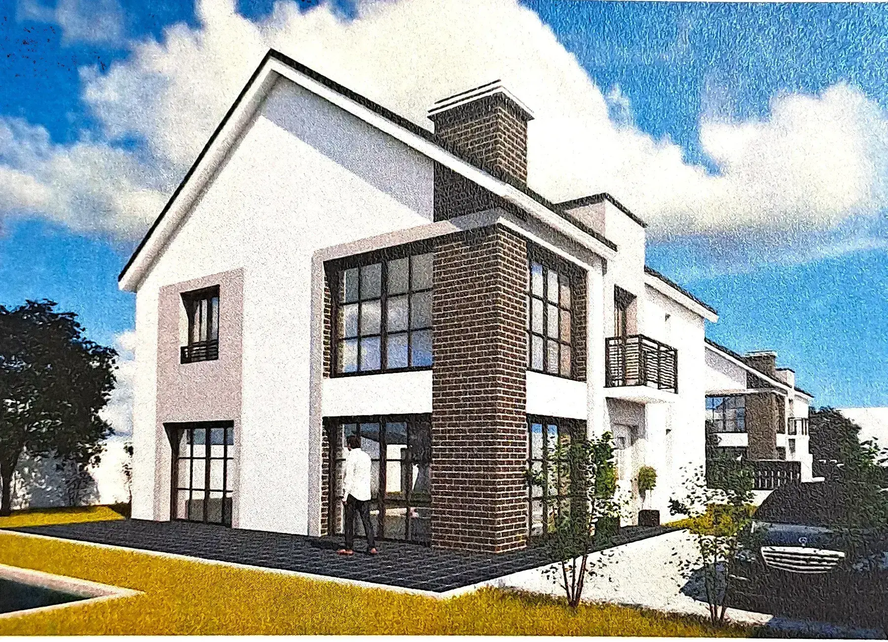 Terrain constructible à Gellainville de 750 m² avec permis de construire accepté 