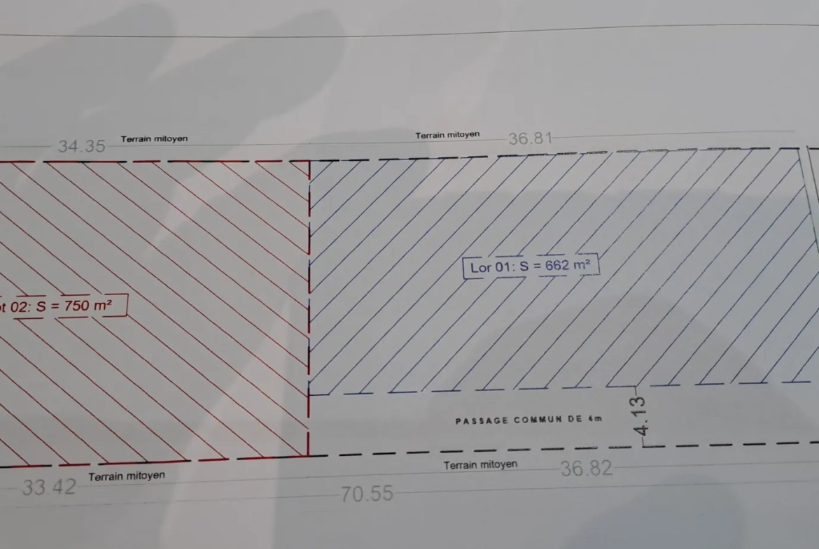 Terrain constructible à Gellainville de 750 m² avec permis de construire accepté 
