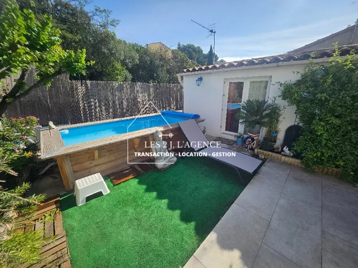 Appartement T2 avec jardin à Marseille - Beau espace extérieur et faibles charges 