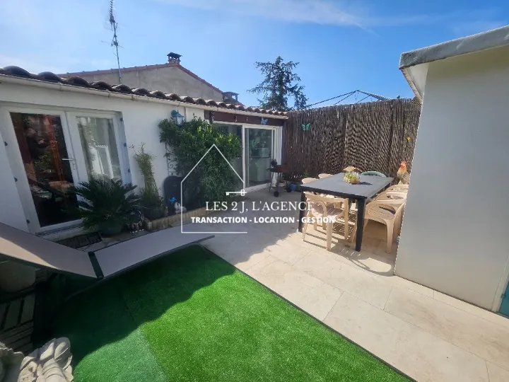 Appartement T2 avec jardin à Marseille - Beau espace extérieur et faibles charges 