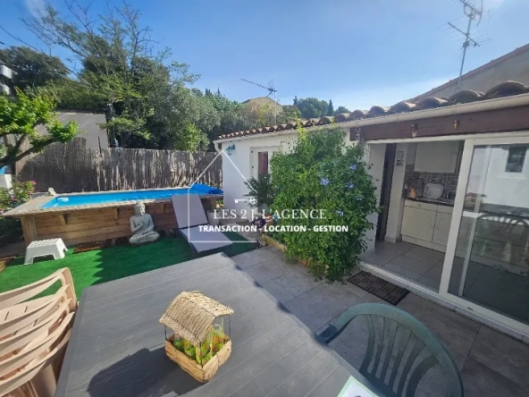 Appartement T2 avec jardin à Marseille - Beau espace extérieur et faibles charges