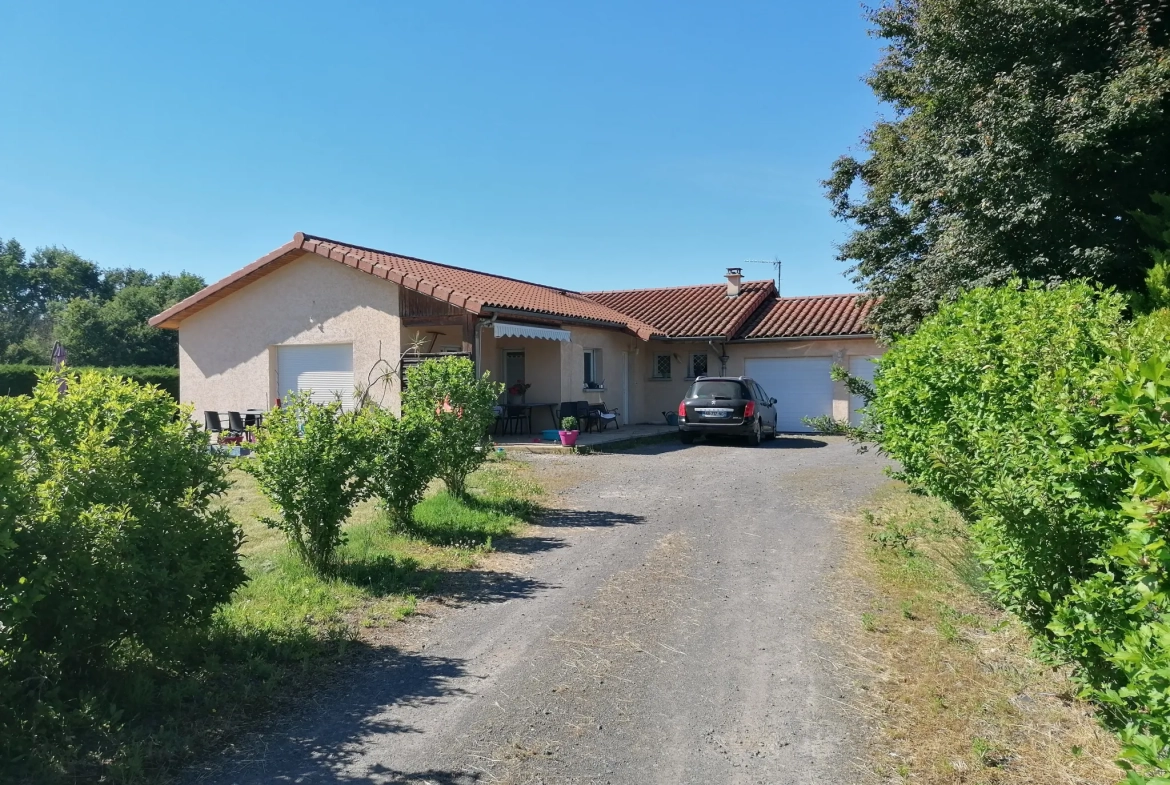 Belle villa familiale avec grand terrain à Crevant-Laveine 