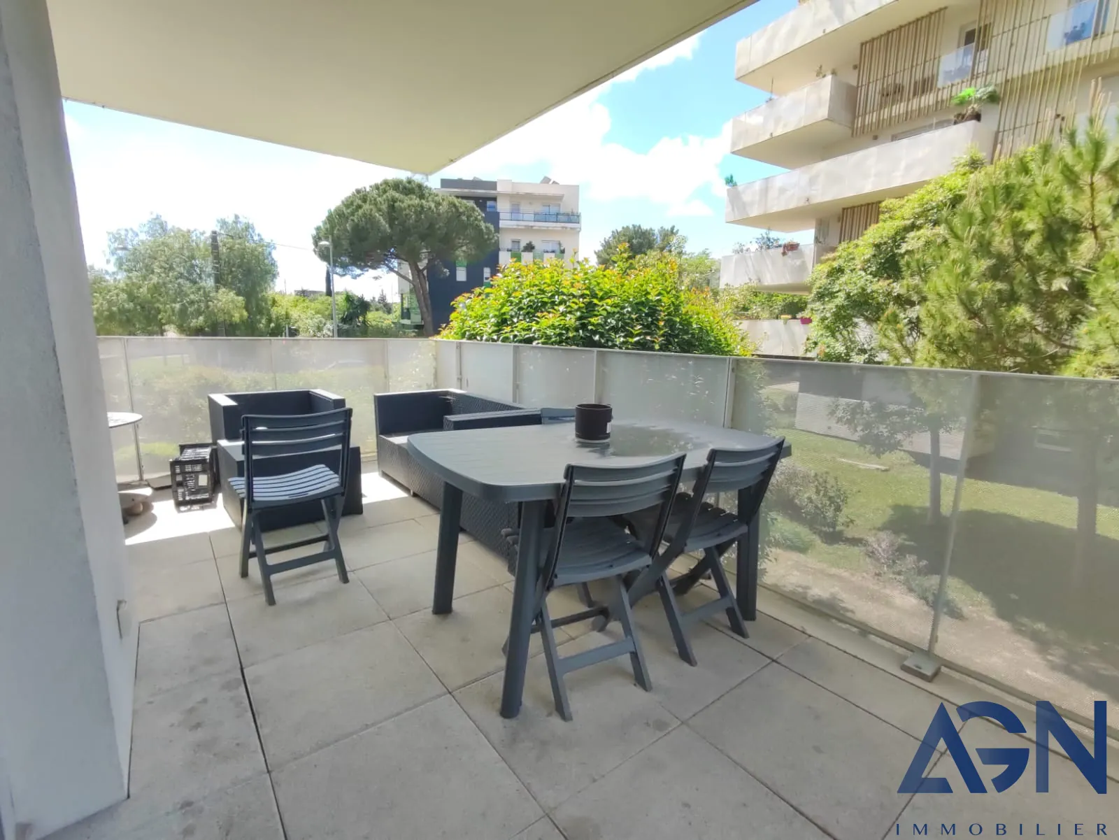 Bel appartement T2 de 50,8 m² avec terrasse à Montpellier 