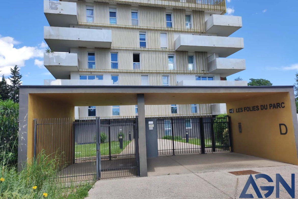 Bel appartement T2 de 50,8 m² avec terrasse à Montpellier 