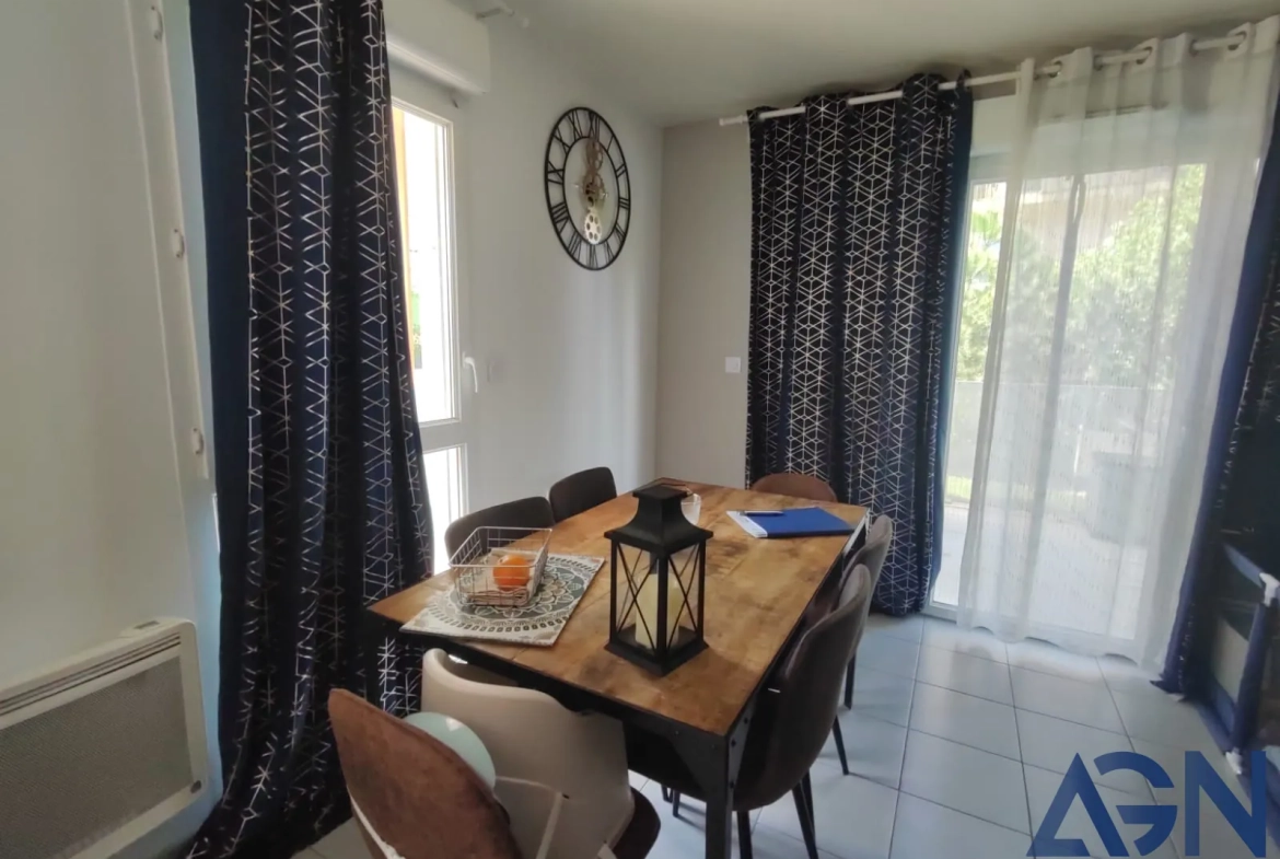 Bel appartement T2 de 50,8 m² avec terrasse à Montpellier 