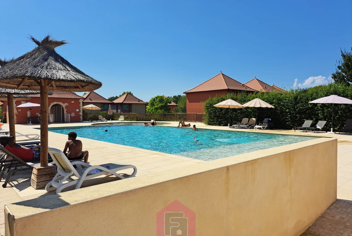 Bel appartement de 42 m² avec piscine à Prayssac, proche du Lot 